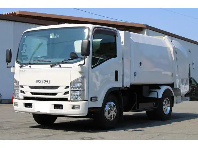 いすゞ エルフ 小型 パッカー車 巻き込み式 回転ダンプ式の中古トラック画像1