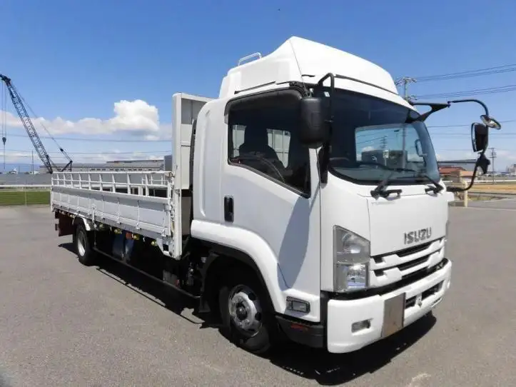 いすゞ フォワード 中型/増トン 平ボディ 床鉄板 ベッドの中古トラック画像2