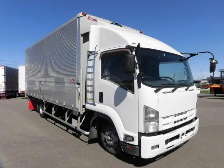 いすゞ フォワード 中型/増トン ウイング ベッド TKG-FRR90S2の中古トラック画像2