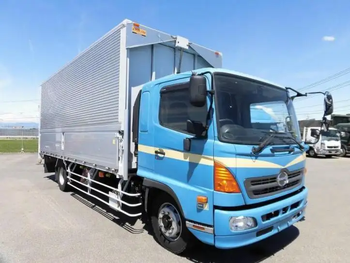 日野 レンジャー 中型/増トン ウイング エアサス ベッドの中古トラック画像2