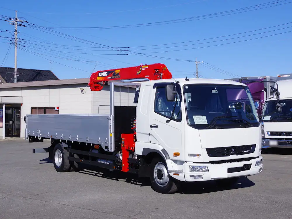 三菱 ファイター 中型/増トン クレーン付 アルミブロック 4段の中古トラック画像2
