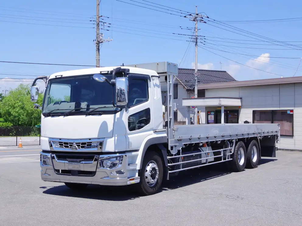 三菱 スーパーグレート 大型 平ボディ アルミブロック エアサス の中古トラック【車両No.167580】