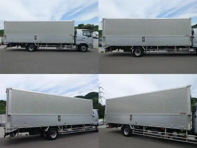 三菱 ファイター 中型/増トン ウイング エアサス ベッドの中古トラック画像3