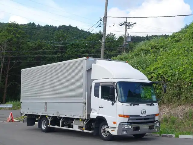 日産UD コンドル 中型/増トン ウイング ベッド TKG-MK38Lの中古トラック画像1