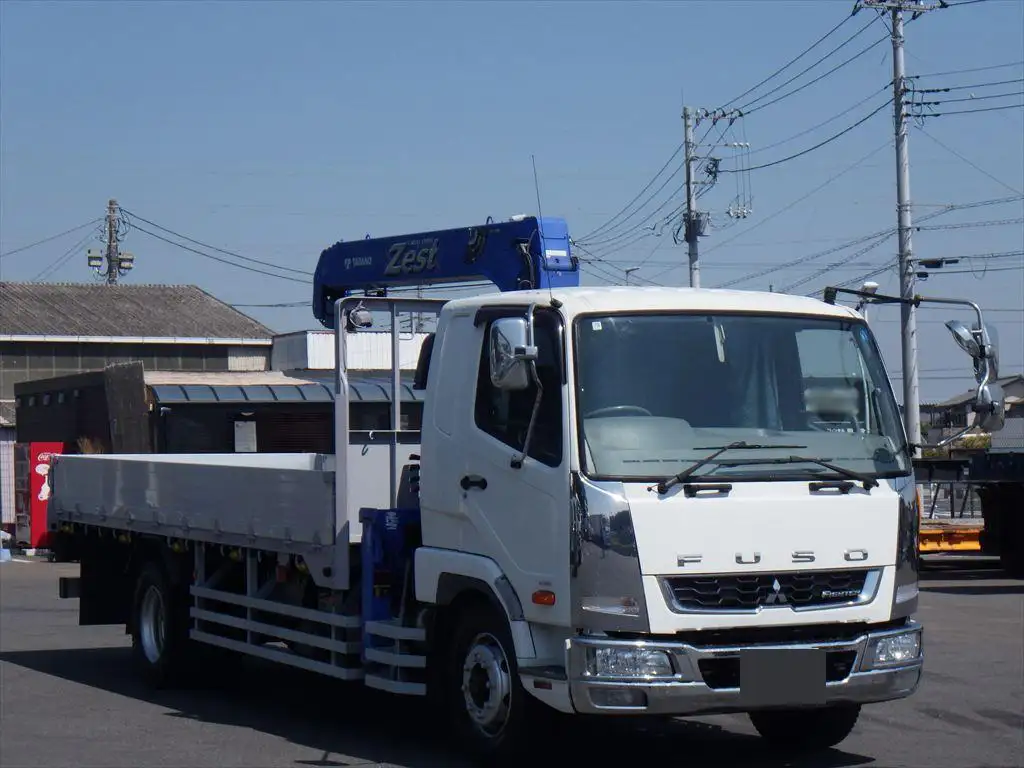 三菱 ファイター 中型/増トン クレーン付 床鉄板 エアサスの中古トラック画像2