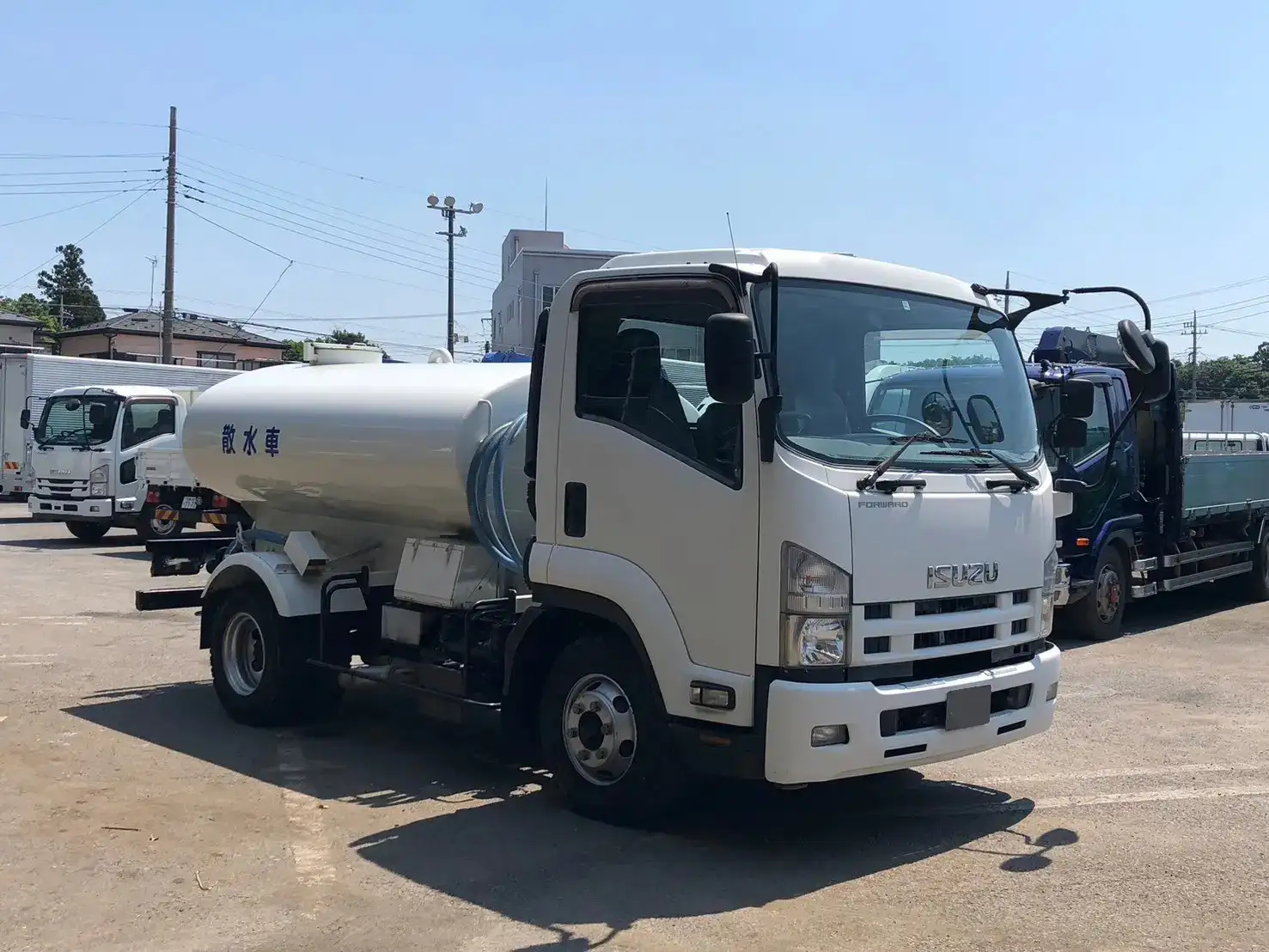 いすゞ フォワード 中型/増トン タンク車 散水車 TKG-FRR90S1の中古トラック画像2