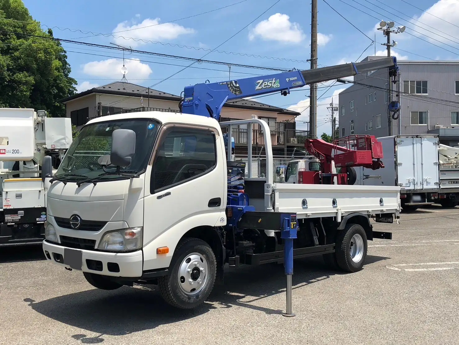 日野 デュトロ 小型 クレーン付 3段 ラジコン の中古トラック【車両No.167668】