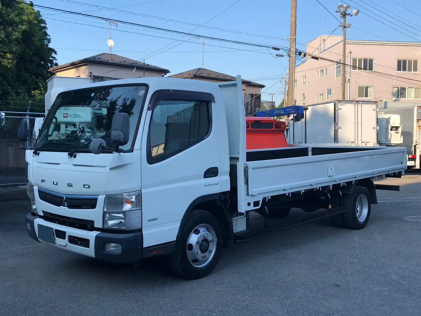 三菱 キャンター 小型 平ボディ TPG-FEB80 H31/R1の中古トラック画像1