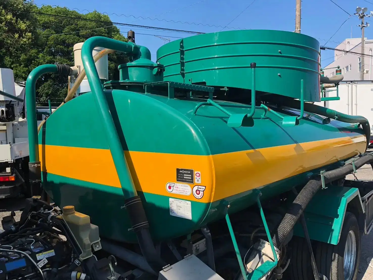 三菱 キャンター 小型 タンク車 バキューム TPG-FEA50の中古トラック画像5