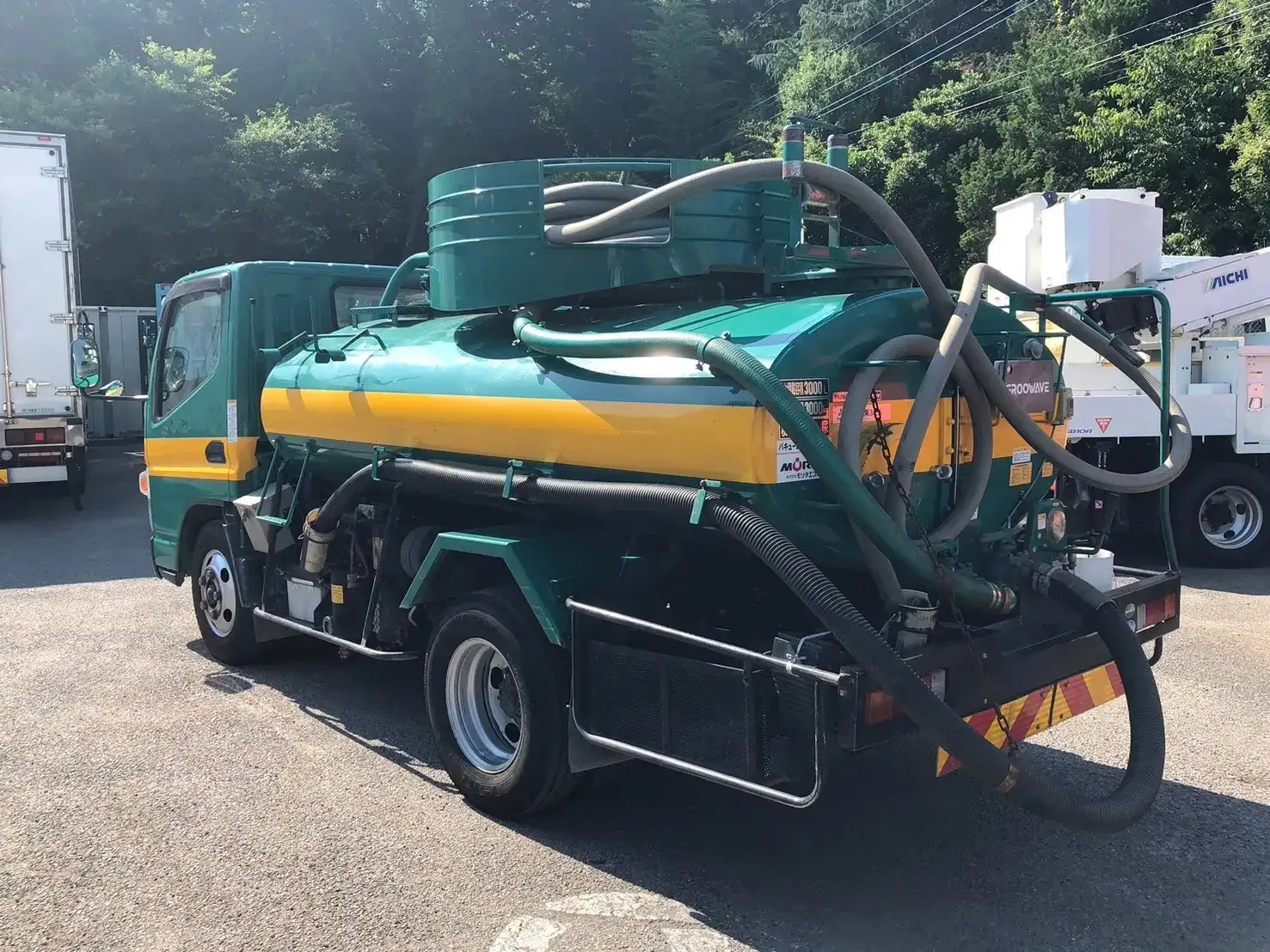三菱 キャンター 小型 タンク車 バキューム TPG-FEA50の中古トラック画像4