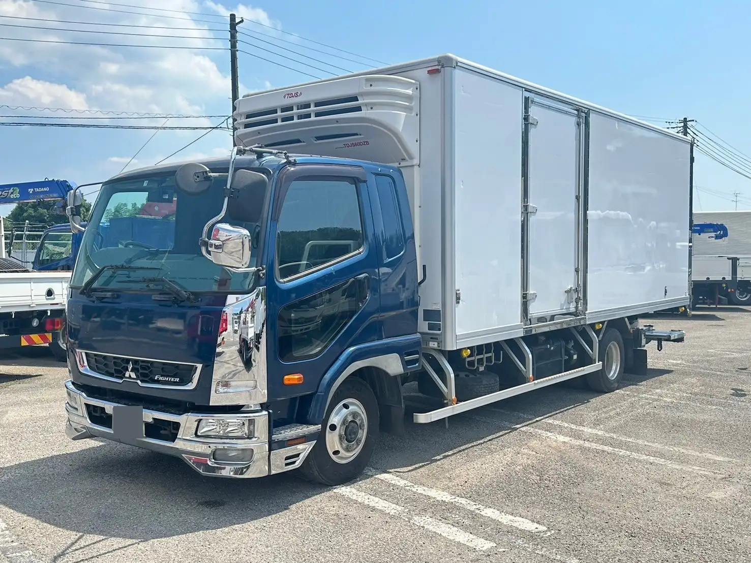 三菱 ファイター 中型/増トン 冷凍冷蔵 ワイド TKG-FK61F の中古 三菱 ファイター 中型/増トン 冷凍冷蔵 ワイド TKG-FK61F の中古