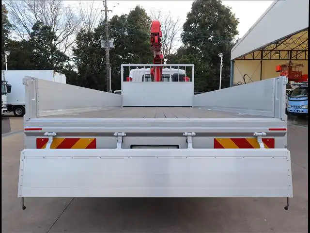 三菱 ファイター 中型/増トン 車両重機運搬 4段クレーン ラジコンの中古トラック画像4