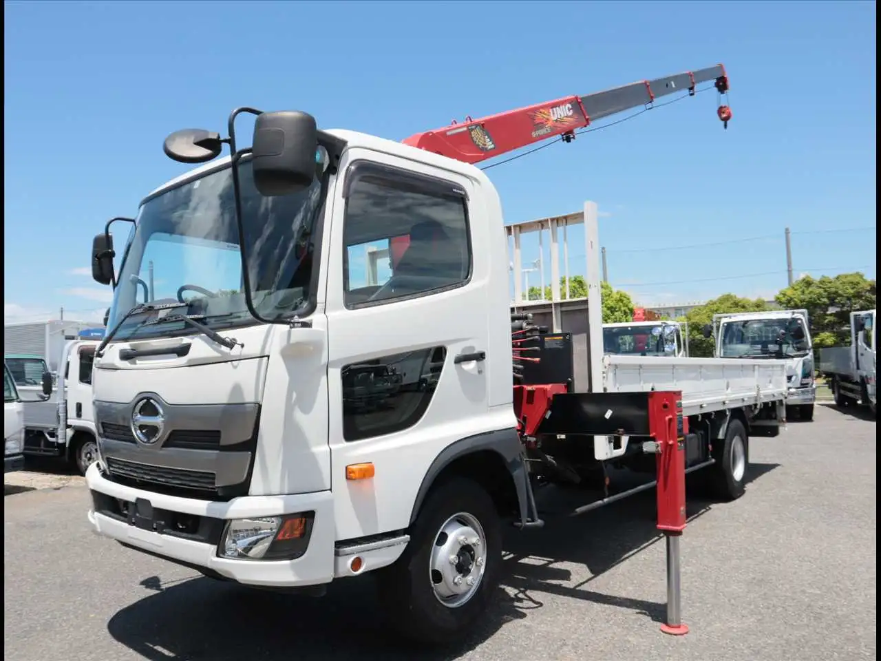 日野 レンジャー 中型/増トン クレーン付 4段 ラジコンの中古トラック画像1