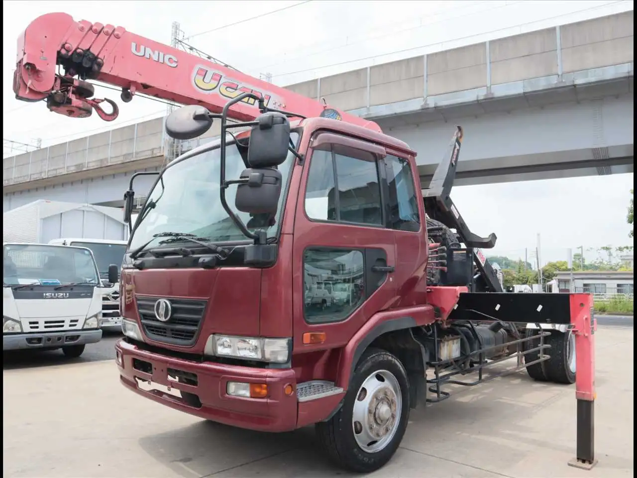 日産UD コンドル 中型/増トン クレーン付 5段 ラジコンの中古トラック画像1