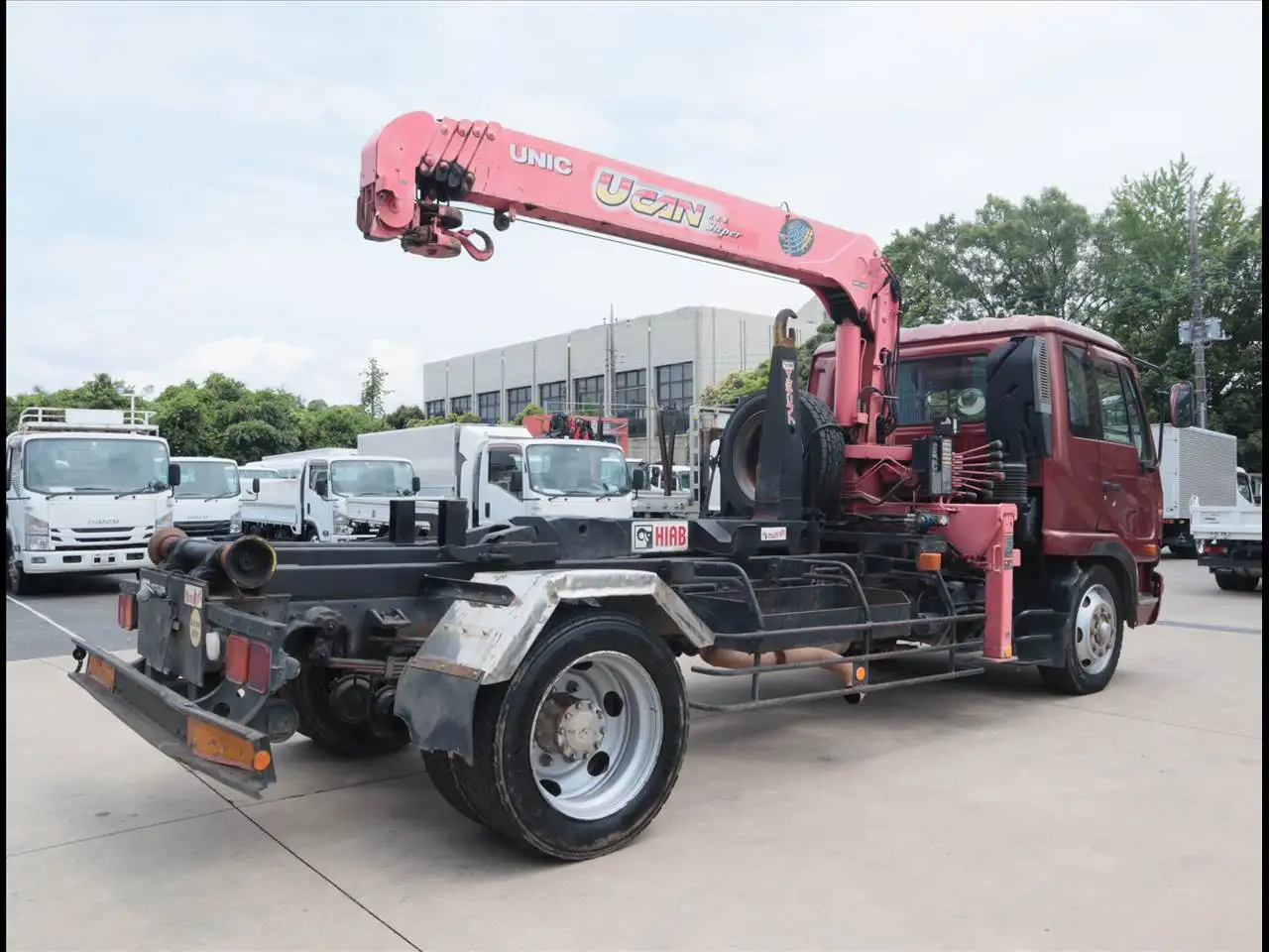 日産UD コンドル 中型/増トン クレーン付 5段 ラジコンの中古トラック画像2