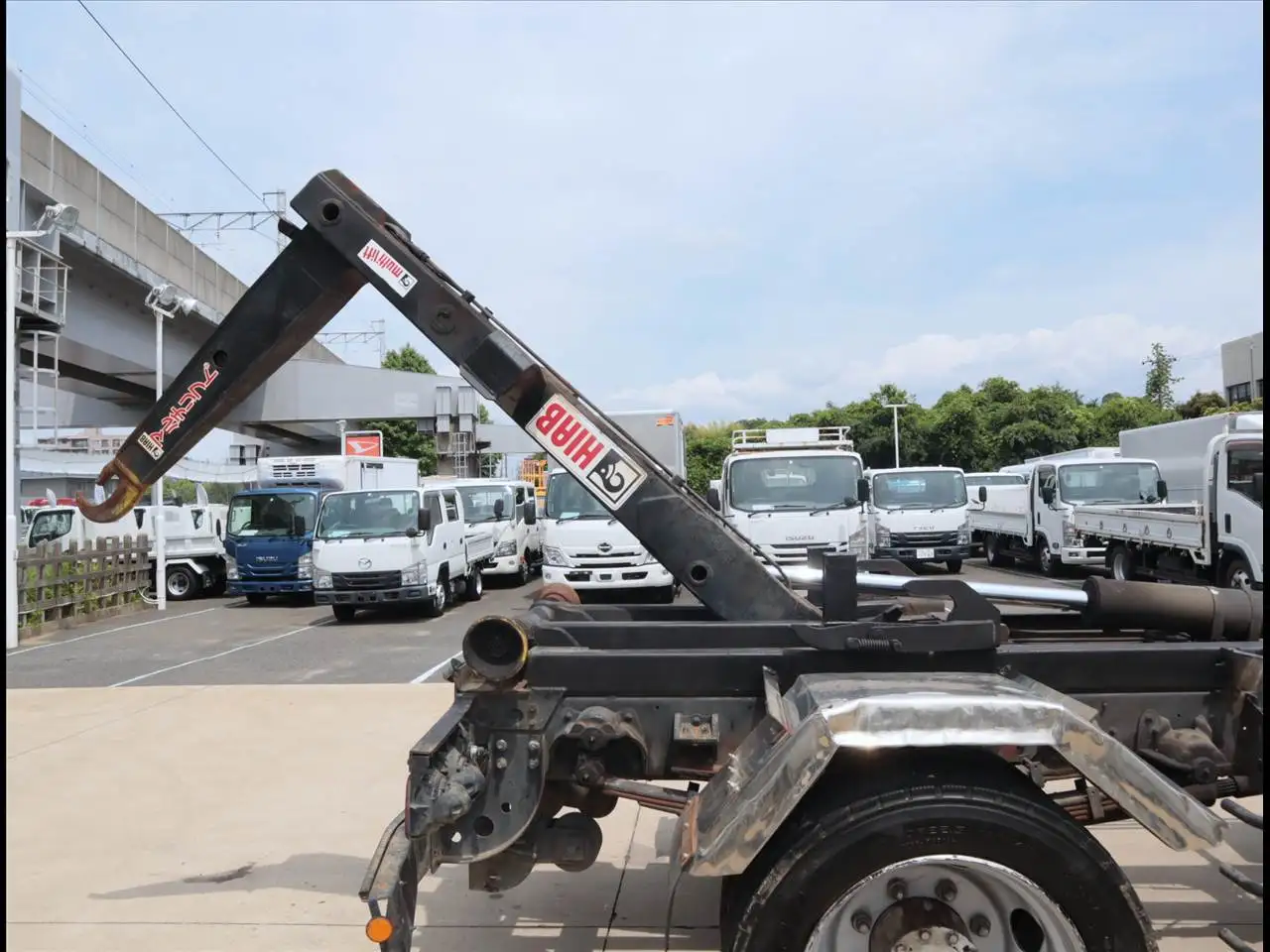 日産UD コンドル 中型/増トン クレーン付 5段 ラジコンの中古トラック画像8