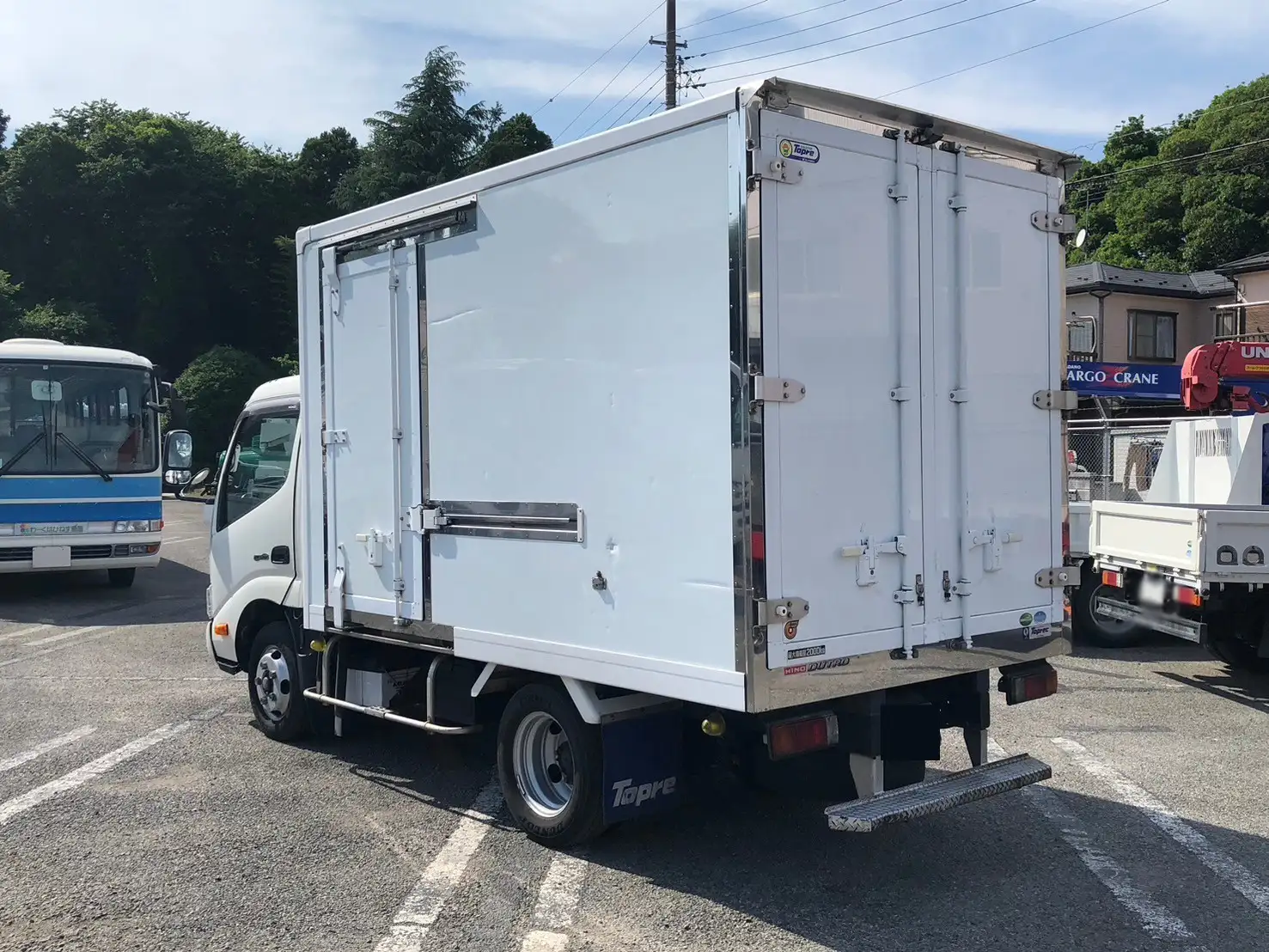 日野 デュトロ 小型 冷凍冷蔵 低温 床アルミの中古トラック画像4