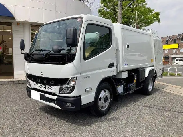 三菱 キャンター 小型 パッカー車 巻き込み式 回転ダンプ式 の中古トラック【車両No.167721】