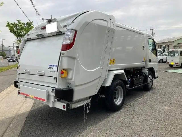 三菱 キャンター 小型 パッカー車 巻き込み式 回転ダンプ式の中古トラック画像2