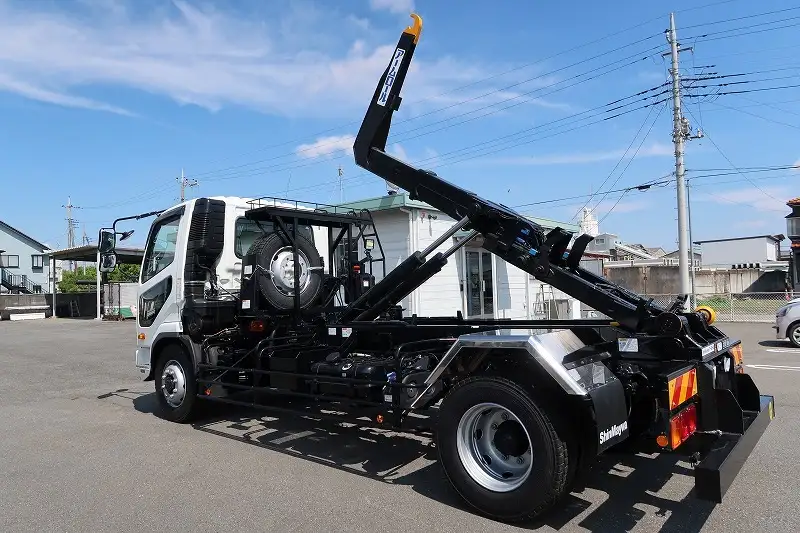 三菱 ファイター 中型/増トン アームロール ツインホイスト 2KG-FK72FZの中古トラック画像5
