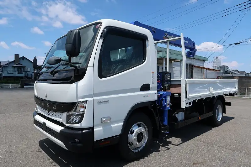 三菱 キャンター 小型 クレーン付 4段 ラジコン の中古トラック【車両No.167694】