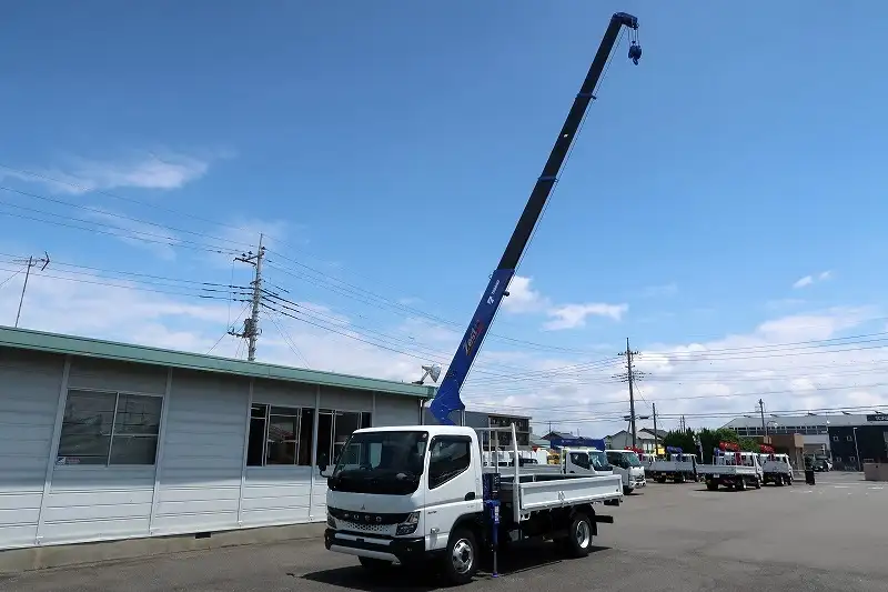 三菱 キャンター 小型 クレーン付 4段 ラジコンの中古トラック画像6