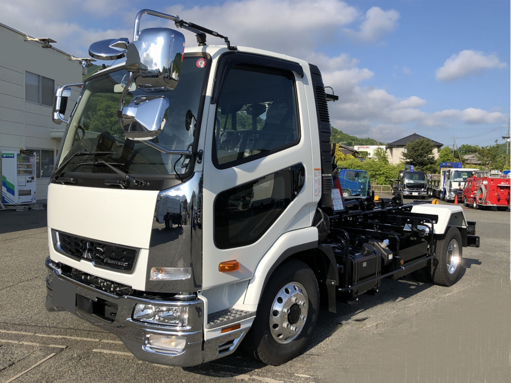 三菱 ファイター 中型/増トン アームロール 2KG-FK72F