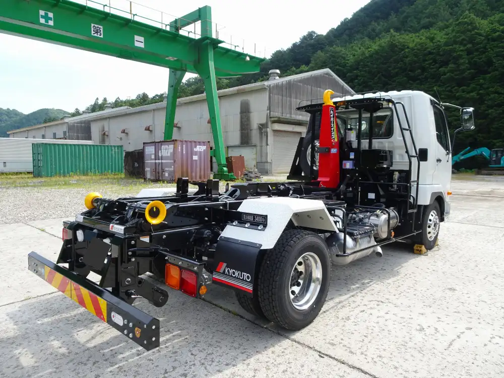三菱 ファイター 中型/増トン アームロール ツインホイスト 2KG-FK72Fの中古トラック画像3