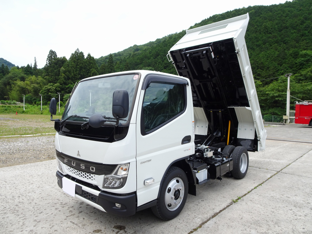 三菱 キャンター 小型 ダンプ ローダー 2RG-FBA60｜画像1