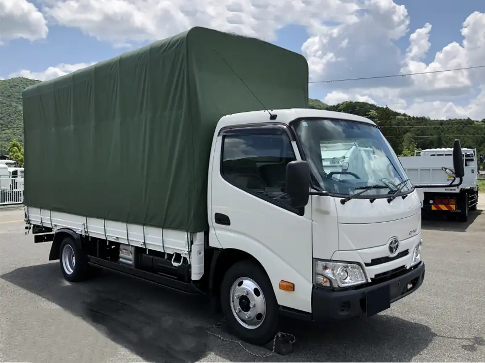 トヨタ ダイナ 小型 平ボディ 幌 2RG-XZU655の中古トラック画像3
