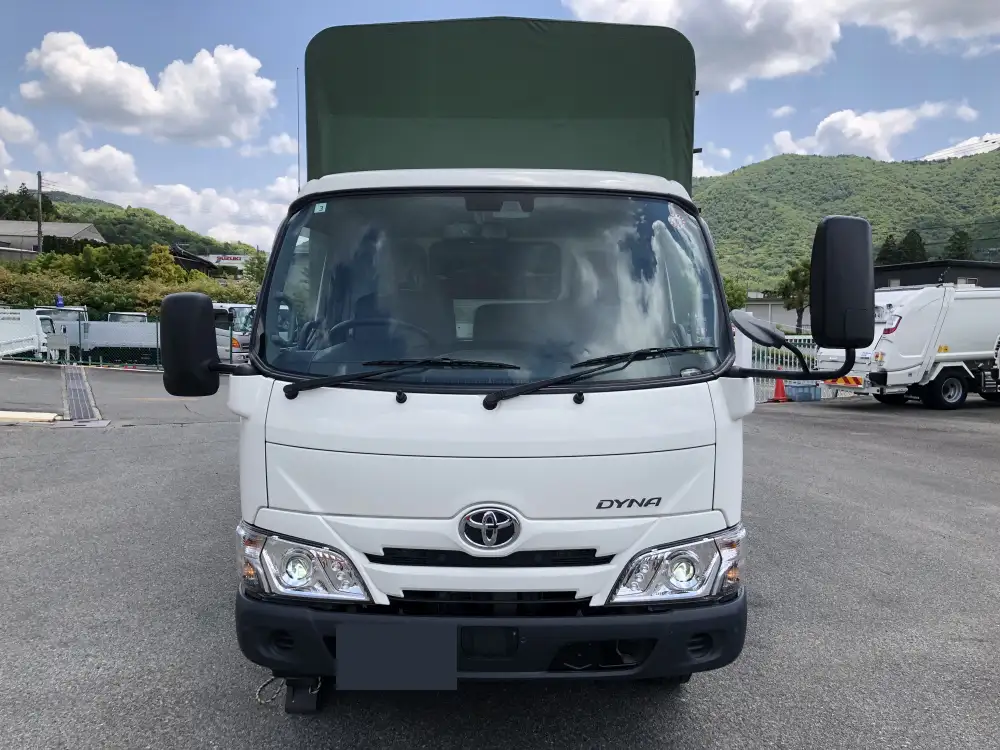 トヨタ ダイナ 小型 平ボディ 幌 2RG-XZU655の中古トラック画像2