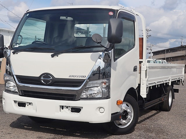 日野 デュトロ 小型 平ボディ ワイドロング TKG-XZU712M