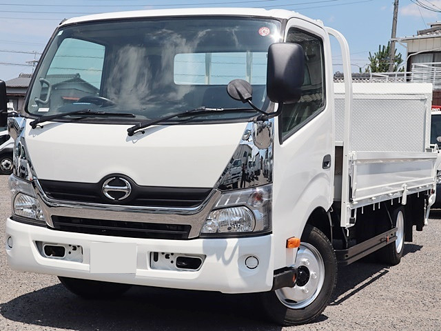 日野 デュトロ 小型 平ボディ ワイドロング TKG-XZU710M