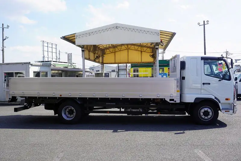 三菱 ファイター 中型/増トン 平ボディ アルミブロック ベッドの中古トラック画像2
