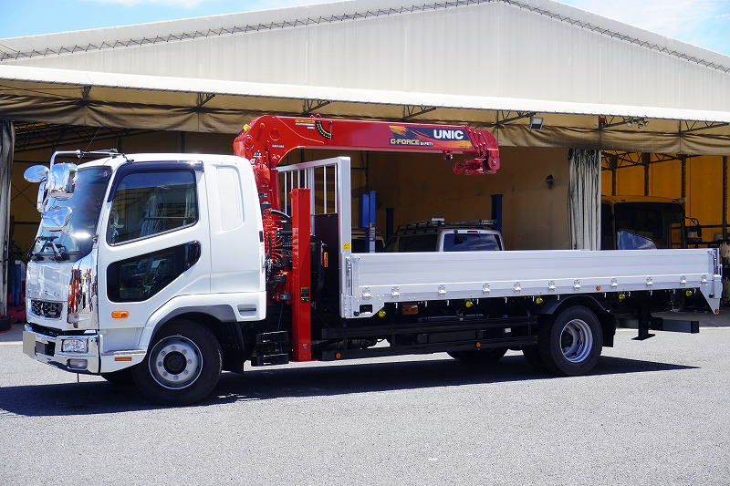 三菱 ファイター 中型/増トン 車両重機運搬 セルフローダー