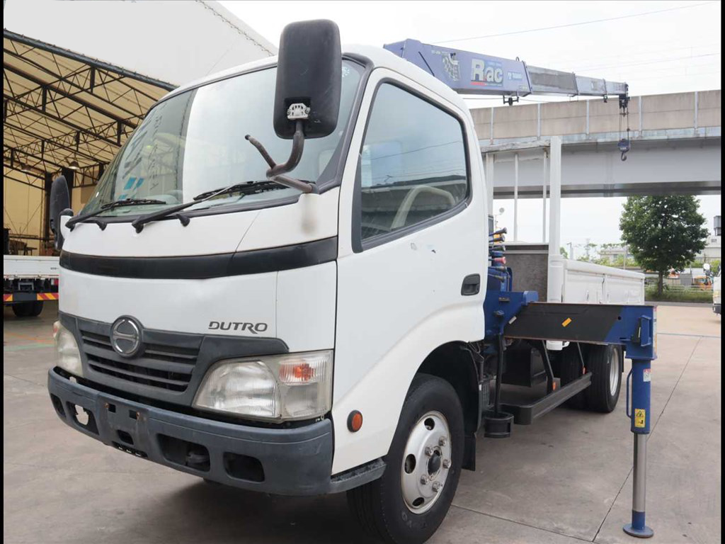日野 デュトロ 小型 クレーン付 標準ロング BDG-XZU344M