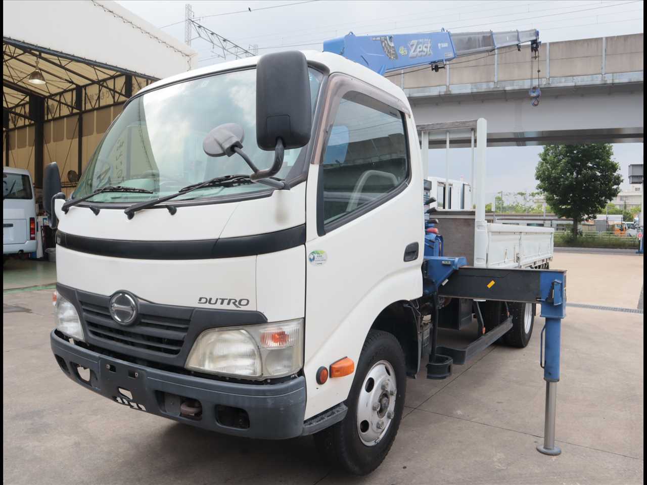 日野 デュトロ 小型 クレーン付 標準ロング BKG-XZU344M