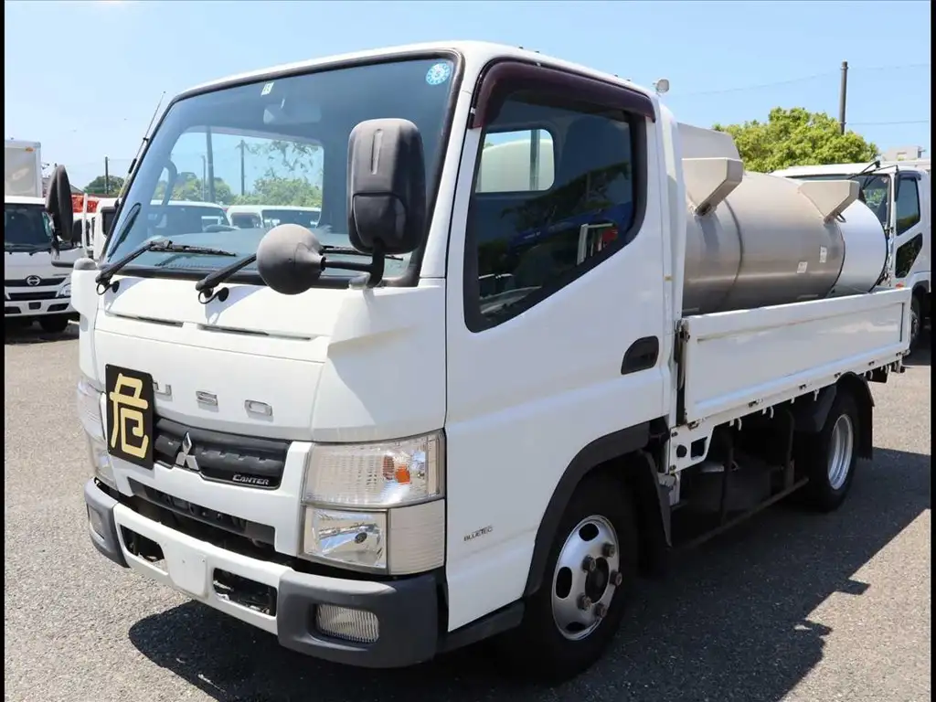 三菱 キャンター 小型 タンク車 ローリー TKG-FBA20の中古トラック画像1