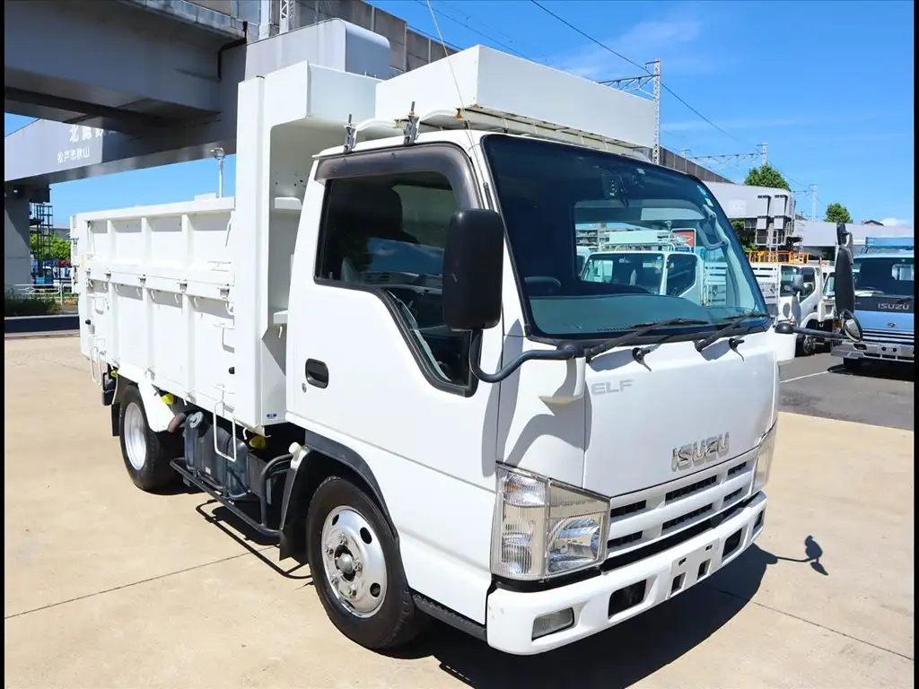 いすゞ エルフ 小型 ダンプ 土砂禁 カスタムの中古トラック画像2