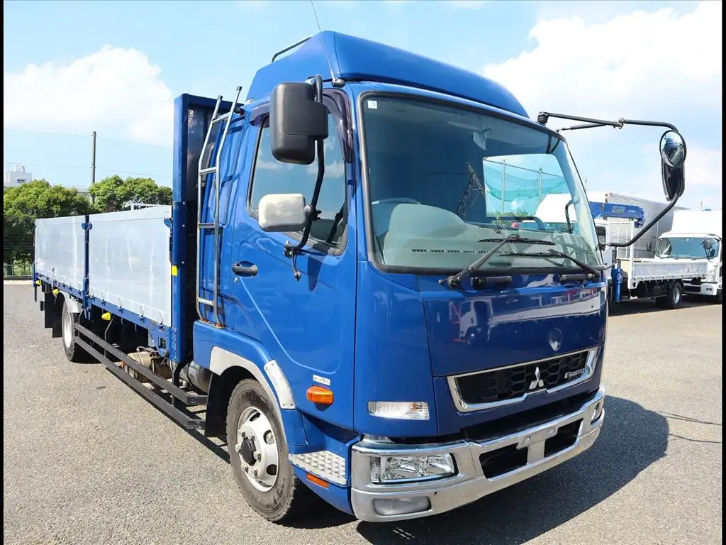 三菱 ファイター 中型/増トン 平ボディ アルミブロック エアサスの中古トラック画像2