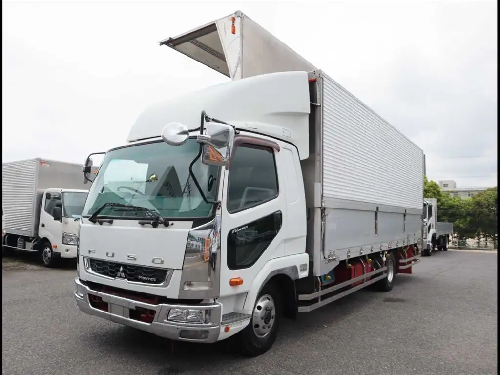 三菱 ファイター 中型/増トン ウイング TKG-FK61F H25の中古トラック画像1