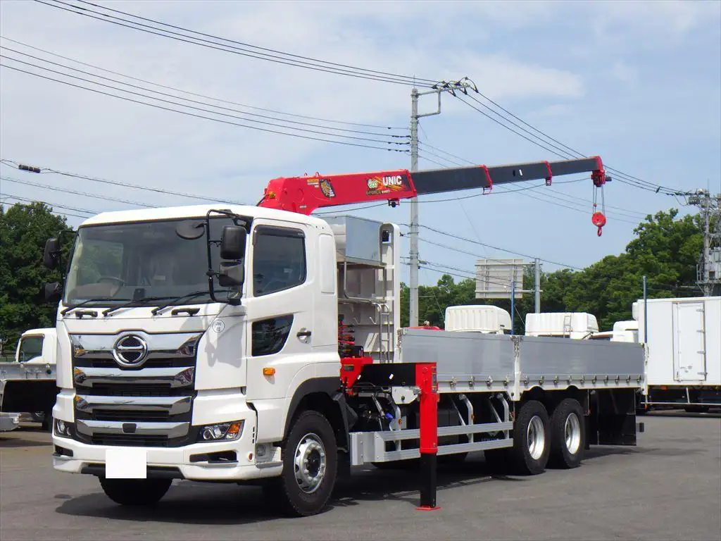 日野 プロフィア 大型 クレーン付 4段 ラジコン の中古トラック【車両No.168046】