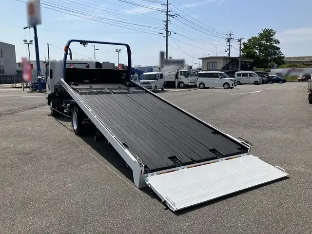 いすゞ エルフ 小型 車両重機運搬 ラジコン ウインチの中古トラック画像4