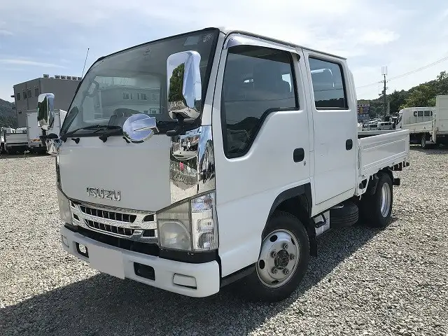 いすゞ エルフ 小型 平ボディ Wキャブ BKG-NHS85A の中古トラック【車両No.168026】