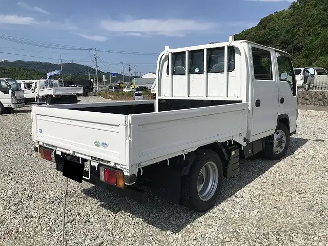 いすゞ エルフ 小型 平ボディ Wキャブ BKG-NHS85Aの中古トラック画像2