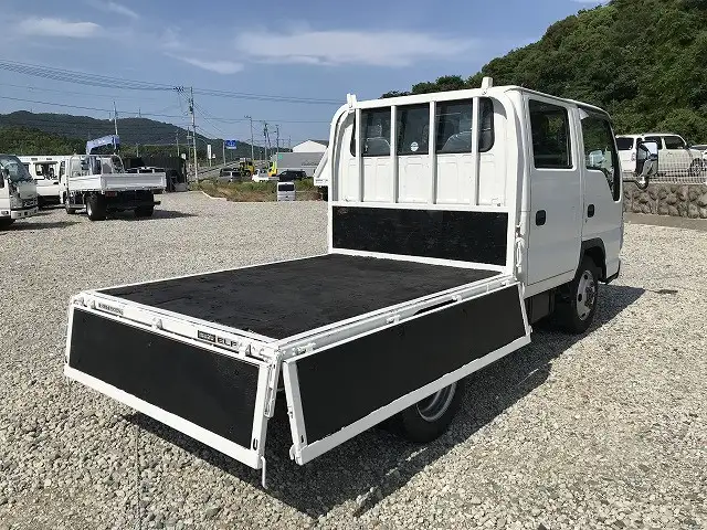 いすゞ エルフ 小型 平ボディ Wキャブ BKG-NHS85Aの中古トラック画像4