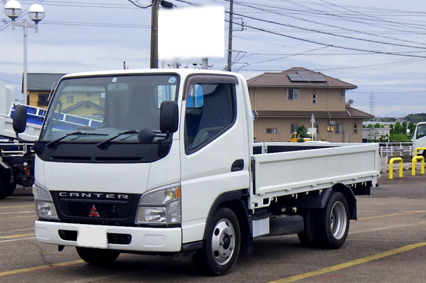 三菱 キャンター 小型 平ボディ 10尺 KK-FE70CB