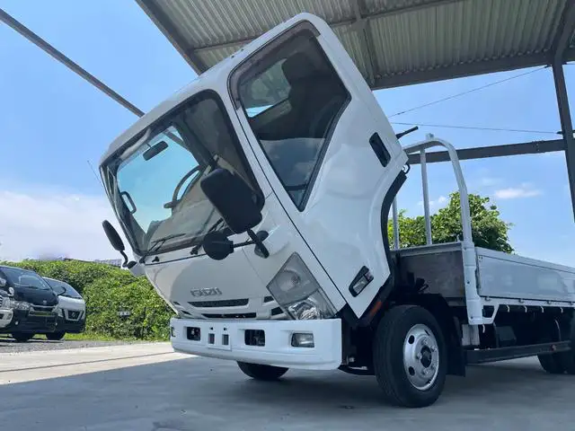 いすゞ エルフ 小型 平ボディ アルミブロック の中古トラック画像4