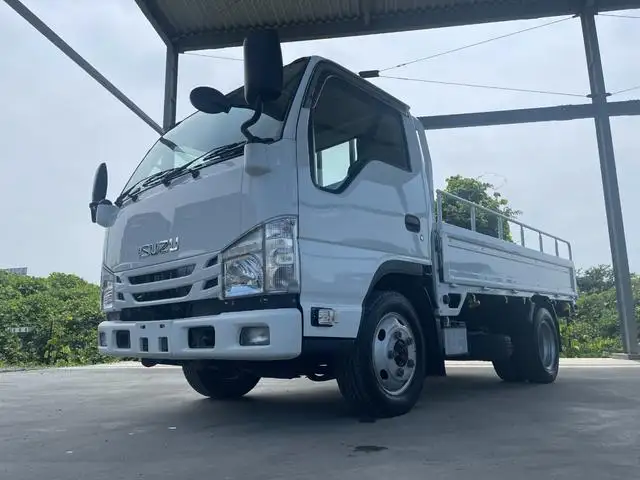 いすゞ エルフ 小型 平ボディ  H29の中古トラック画像1