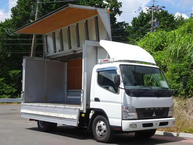 三菱 キャンター 小型 ウイング PDG-FE83DY H22の中古トラック画像8